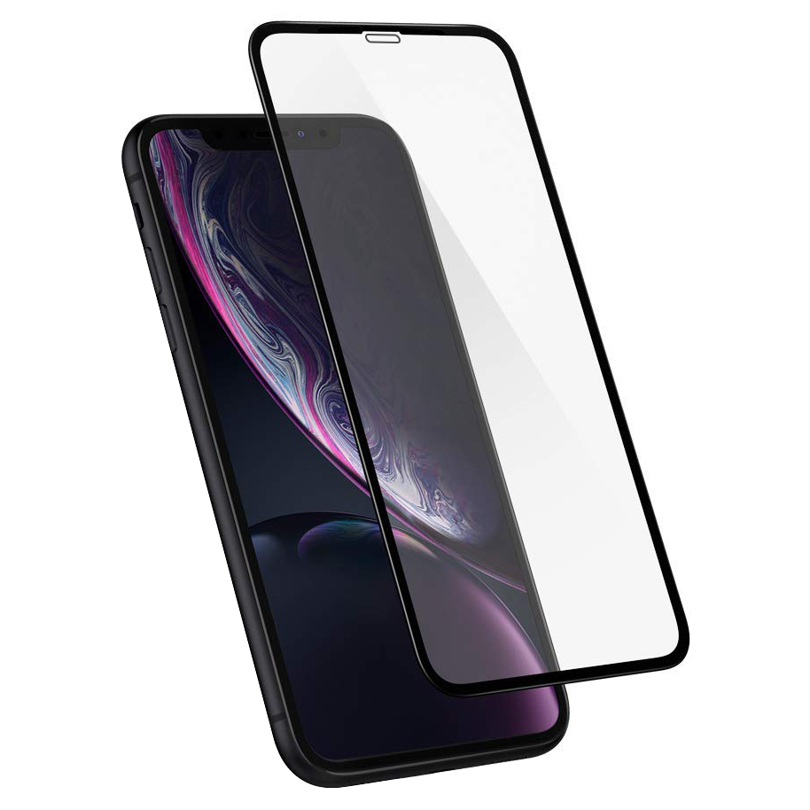 dark screen protector iphone xr